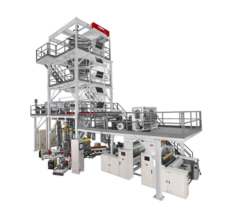 LDPE Film 3 Layer machine